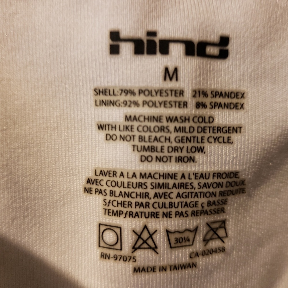 Hind Blue Modern Art Workout Tank - Picture 4 of 6